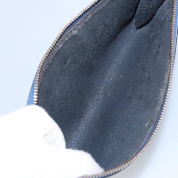 LOUIS VUITTON Epi Pochette Accessoires Pouch Vintage Blue M52985 LV Auth bs19703 - Picture 11 of 16